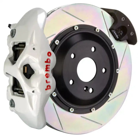 Brembo 19+ 330i Front GT BBK 6 Piston Cast 380x34 2pc Rotor Slotted Type3-White