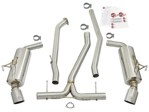 aFe 49-36615-P POWER Takeda 16-17 Honda Civic I4-1.5L (t) 2.25-2.5in 304 SS CB Dual-Exit Exhaust Polish Tip