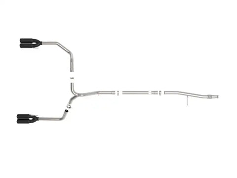aFe 49-34130-B Vulcan Series 3 304SS DPF-Back 20-21 GM Trucks L6-3.0L (td) LM2 - Dual Black Tip