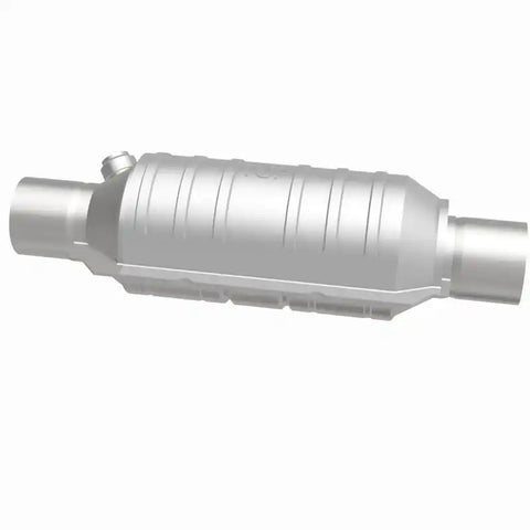 MagnaFlow Conv Univ 2in Inlet/Outlet Center/Center Round 11in Body L x 5.125in W x 15in Overall L