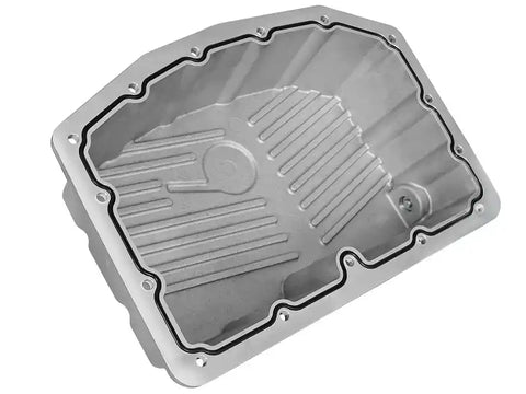 aFe 46-70320 Street Series Engine Oil Pan Raw w/ Machined Fins 11-17 Ford Powerstroke V8-6.7L (td)
