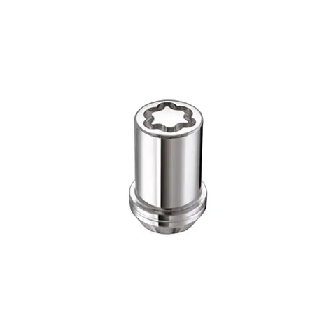 McGard Wheel Lock Nut Set - 4pk. (Tuner / Cone Seat) M12X1.25 13/16 Hex 1.24in. Length Chrome