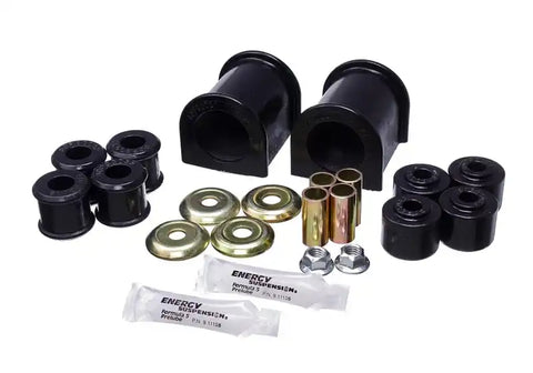 Energy Suspension 89-11 Ford F53 Class A Motorhome 1-1/2in Front Sway Bar Bushings - Black