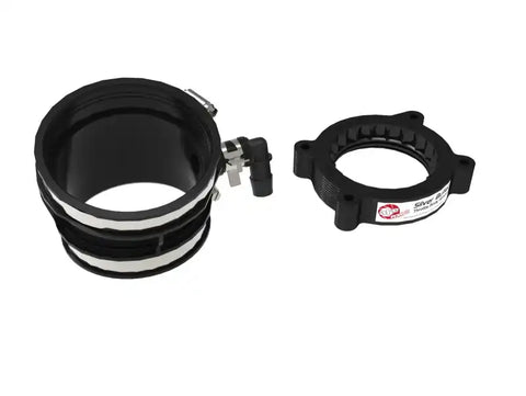aFe 46-34017B 2020 Vette C8 Silver Bullet Aluminum Throttle Body Spacer / Works With Factory Intake Only - Blk