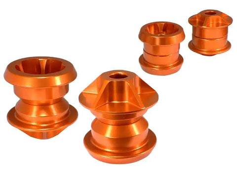 aFe 450-402001-N Control PFADT Series Subframe Mount Set Chevrolet Camaro 10-14 - Orange