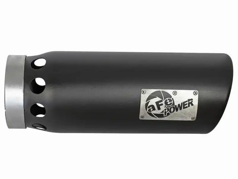 aFe 49T50601-B161 MACHForce XP Cat-Back SS-304 5in Interooled Exhaust Tip In x 6in Outx16inL Bolt-On Right Blk