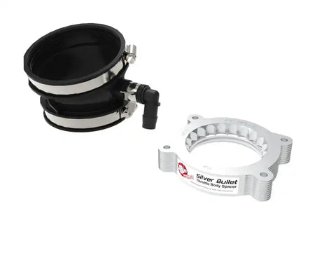 aFe 46-34017 2020 Vette C8 Silver Bullet Aluminum Throttle Body Spacer Works w/ Factory Intake Only -