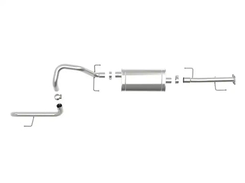 aFe 49-46041-1 MACH Force-XP 2.5in 409 SS Cat-Back Hi-Tuck Exhaust - 10-19 Toyota 4Runner V6-4.0L