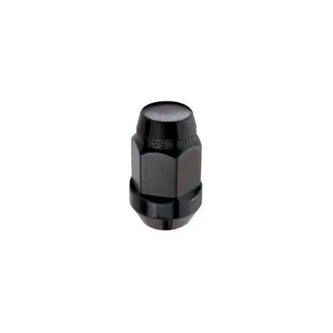 McGard Hex Lug Nut (Cone Seat Bulge Style) M14X1.5 / 22mm 1.635in. Length (4-Pack) - Black