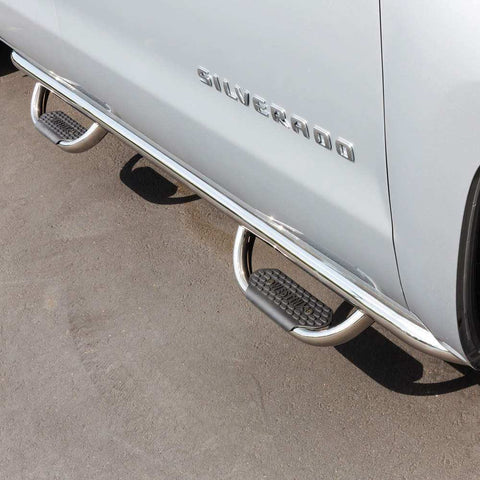 Westin GenX Oval Drop 4'' Nerf Step Bars