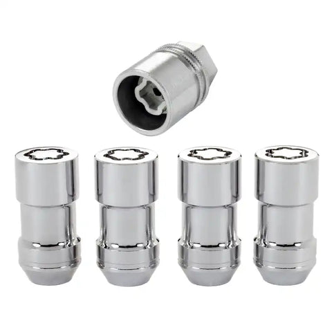 McGard Wheel Lock Nut Set - 4pk. (Cone Seat) 9/16-18 / 7/8 Hex 1.765in. Length Chrome