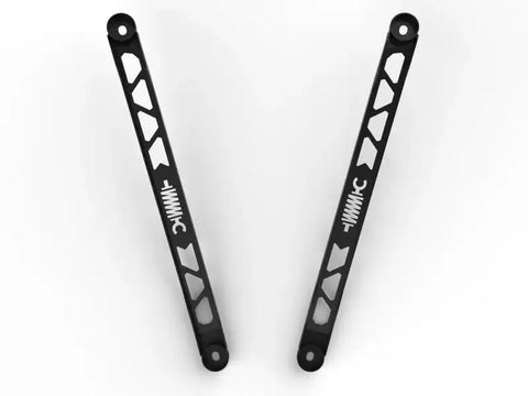 aFe 450-721003-B CONTROL 304 Stainless Steel Front Suspension Strut Brace Black - Toyota GR Supra (A90) 20-21