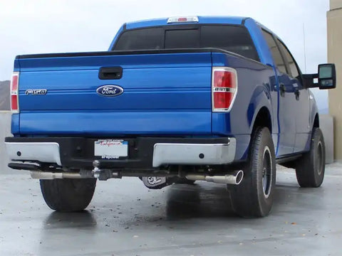 aFe 49-43056-P MACHForce XP Exhausts 3inSS Dual Side Exit Cat-Back 11-14 Ford F150 Ecoboost V6-3.5L (TT)