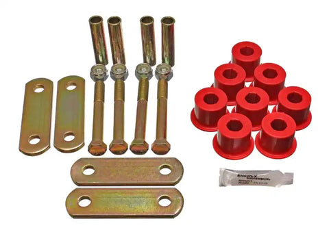 Energy Suspension Gm Heavy Duty Shackle Set - Red