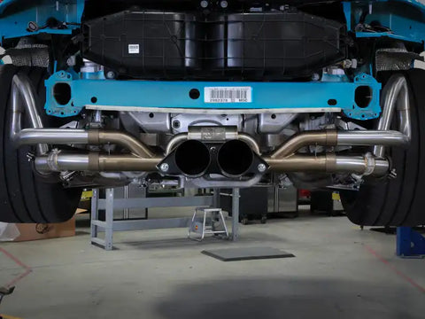 aFe 49-36450-B 14-16 Porsche 911 GT3 991.1 H6 3.8L MACH Force-Xp 304 SS Cat-Back Exhaust System w/ Black Tips