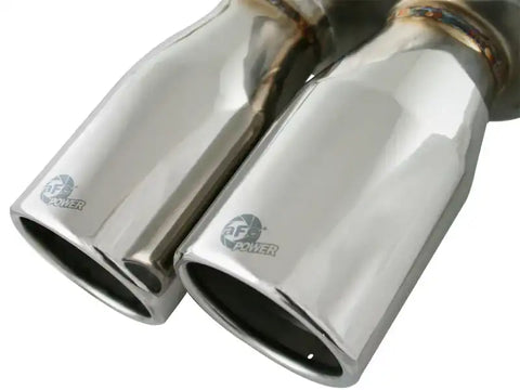 aFe 49-36312-P MACHForce XP Exhaust Cat-Back 2.5in Dia SS-304 Polished Tips 07-13 BMW M3 (E92/93) V8 4.0L