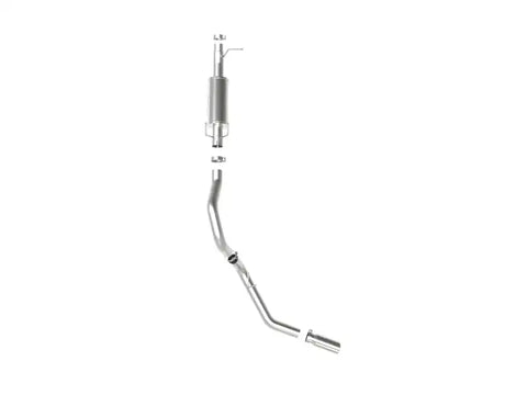 aFe 49-43116-P Apollo GT Series 3-1/2in 409 SS Axle-Back Exhaust 17-20 Ford F-250/F-350 w/ Polished Tips