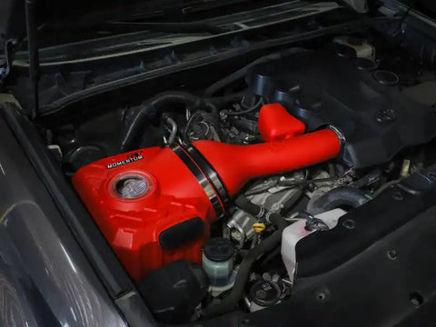 aFe 50-70095DR Momentum GT Red Edition Cold Air Intake System w/ Pro DRY S Filter Toyota FJ Cruiser 07-23 V6-4.0L
