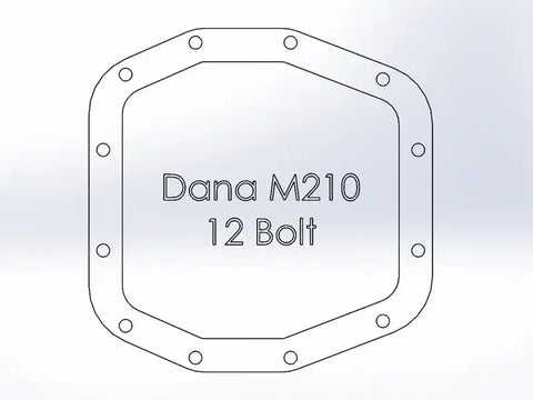 aFe 46-71030b Power Pro Series Front Differential Cover Black (Dana M210) 18-19 Jeep Wrangler JL 2.0L (t)