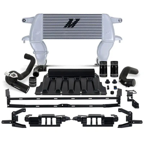 Mishimoto 21+ Bronco 2.3L High Mount INT Kit SL Core BK Pipes