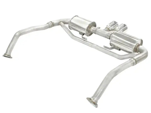 aFe 49-36409 ELITE 05-12 Porsche Boxster S (987.1-987.2) H6 3.4L 304SS Dual Cat-Back w/Dual Polished Tip Exht