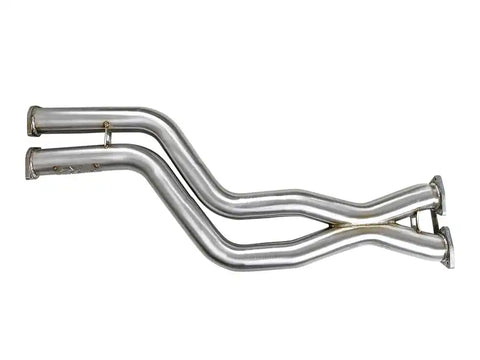 aFe 48-36324 Twisted Steel HDR X-Pipe SS-304 01-06 BMW M3 3.2L S54
