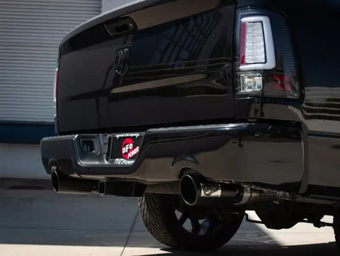 aFe 49-32083-B 09-18 Ram 1500 V8 5.7L Hemi Gemini XV 3in 304 SS Cat-Back Exhaust w/ Black Tips