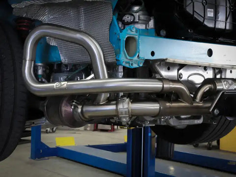 aFe 49-36450-C 14-16 Porsche 911 GT3 991.1 H6 3.8L MACH Force-Xp 304 SS Cat-Back Exhaust System w/ Carbon Tips