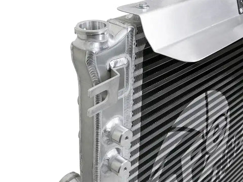 aFe 46-50002-B BladeRunner GT Series Bar and Plate Radiator w/ Black Hoses 07-11 Jeep Wrangler (JK) V6 3.8L