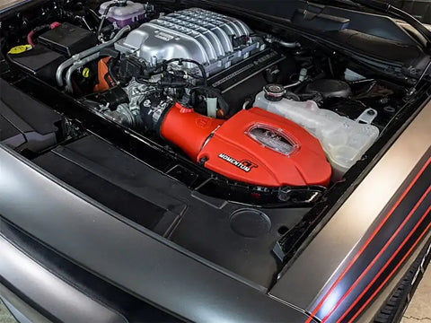 aFe 51-72204-R Momentum GT Limited Edition Cold Air Intake 15-16 Dodge Challenger/Charger SRT Hellcat - Red