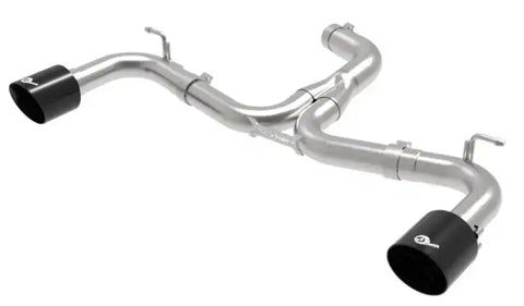 aFe 49-36421-B 18-20 VW GTI (MK7.5) 2.0L MACH Force-Xp 3in to 2.5in 304 SS Axle-Back Exhaust System-Black Tips