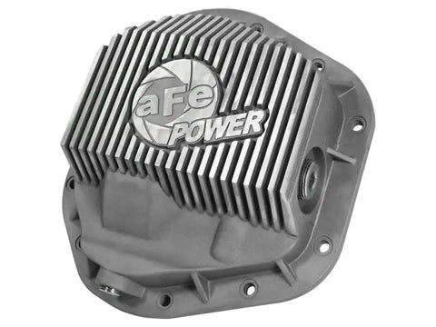 aFe 46-70080 Front Differential Cover (Raw Street Series) Ford Diesel Trucks 94.5-14 V8-7.3/6.0/6.4/6.7L