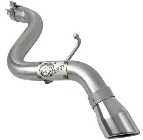 aFe 49-48070-1P MACH Force-Xp Axle-Back Exhaust System w/Polished Tip 18-20 Jeep Wrangler L4-2.0T / V6-3.6L
