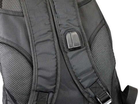aFe 40-33205-B Power Lightweight Tactical Backpack w/ USB Charging Port - Black