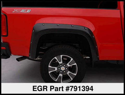 EGR 15+ Chevy Colorado 5ft Bed Bolt-On Look Fender Flares - Set