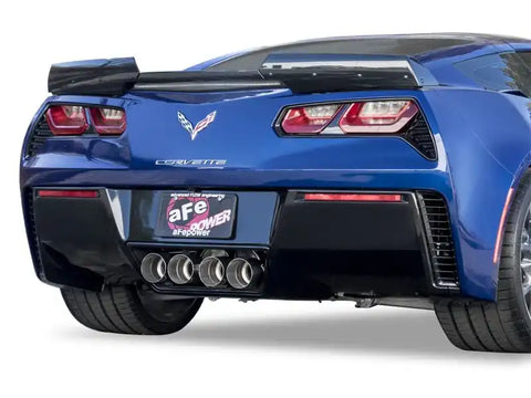 aFe 49-34056-P MACHForce XP 3in-2 1/2in Axle Back 304SS Exhaust w/ Polished Tips 14-17 Chevy Corvette V8-6.2L