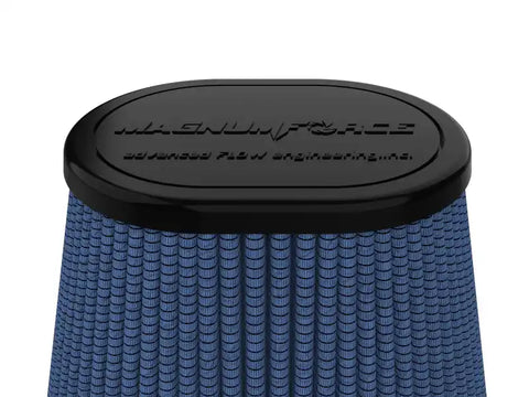 aFe 24-90115 MagnumFORCE Intake Replace Air Filter w/Pro5R Med 4in F x 7.75x6.5in B 4.75x3.5in T 7in H