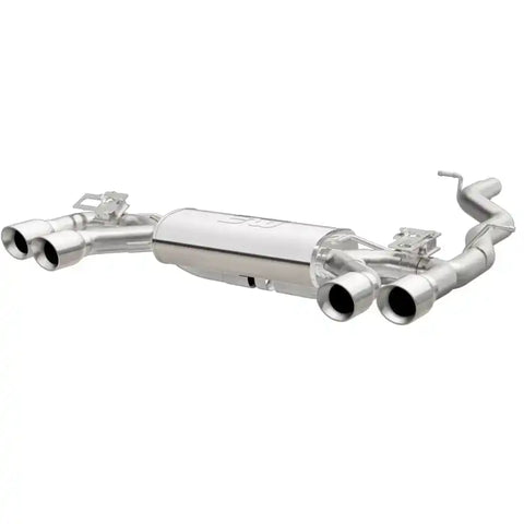 MagnaFlow Sys C/B 2015 Volkswagen Golf R 3in Polished SS Quad Tip Split Rear Exit