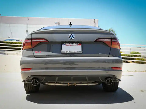 aFe 49-36432-C 19-21 VW Jetta GLI L4-2.0L (t) MACH Force-Xp 3in to 2-1/2in SS Cat-Back Exhaust System Carbon