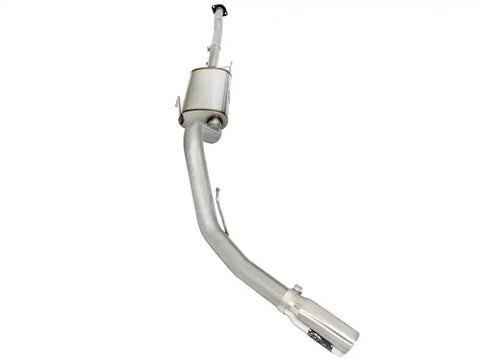 aFe 49-43068-P MACHForce XP SS Exhaust 3in to 3.5in Cat-Back w/ Polished Tip 15 Ford F-150 EcoBoost V6 2.7/3.5L