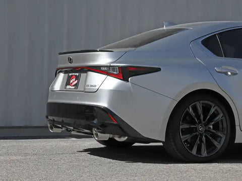 aFe 49-36060-P Lexus IS350 14-22 V6-3.5L Takeda Axle-Back Exhaust System- Polished Tip