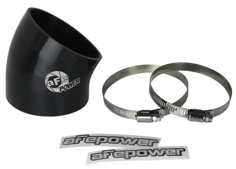 aFe 59-00122 MagnumFORCE Air Intake System Spare Parts Kit 3-1/2in ID x 30 Deg. Silicone Elbow Coupler -Black