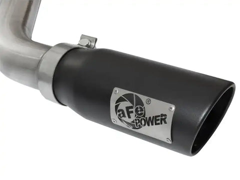 aFe 49-44071-B MACH Force-Xp 3in CB SS Dual Exhaust w/Black Tips 09-16 GM Silverado/Sierra 4.3L/4.8L/5.3L