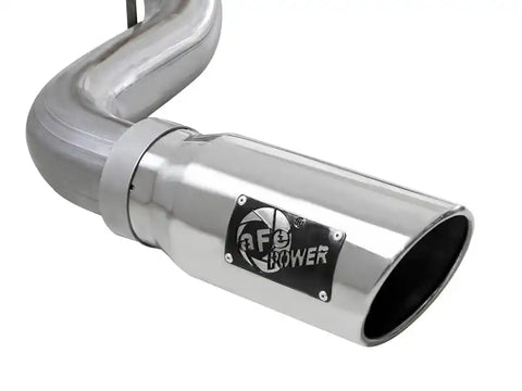 aFe 49-44107-P Apollo GT Series 2019 GM Silverado/Sierra 1500 4.3L/5.3L 409 SS CB Exhaust System w/Polished Tip