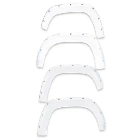 EGR 14+ Toyota Tundra Bolt-On Look Color Match Fender Flares - Set MatchSuper White