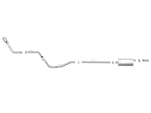 aFe 49-48089-P Apollo GT Series 2.5in 409SS 20-21 Jeep Gladiator (JT) V6-3.6L - Polished Tip