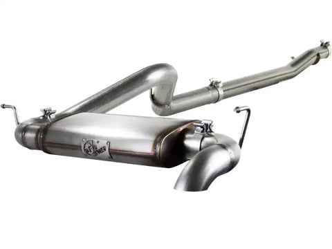 aFe 49-46221 MACHForce XP Exhausts Cat-Back/Hi Tuck SS-409 EXH CB/HT Jeep Wrangler 2 Dr 2012 V6-3.6L