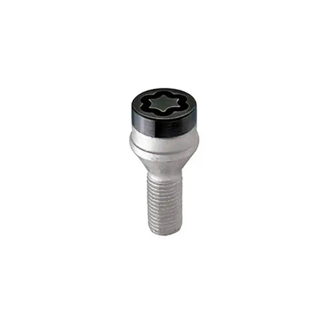 McGard Wheel Lock Bolt Set - 4pk. (Cone Seat) M12X1.25 / 17mm Hex 22.0mm Shank Length Black