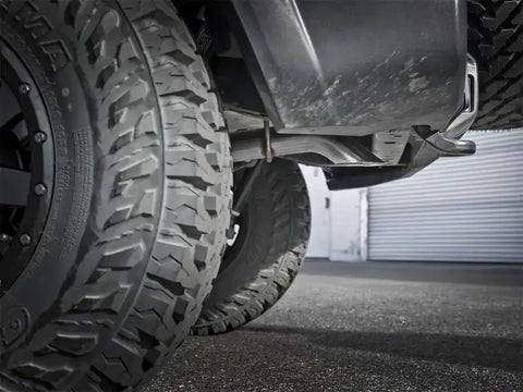 aFe 49-48070-1 MACH Force-Xp Axle-Back Exhaust System w/NoTip 18-20 Jeep Wrangler L4-2.0T / V6-3.6L