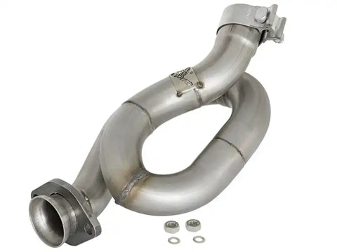 aFe 48-48021 POWER Twisted Steel Loop Relocation Pipe 12-18 Jeep Wrangler (JK) V6 3.6L